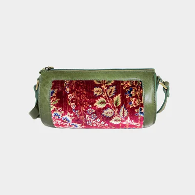 کیف دوشی کاشان چرم فرش